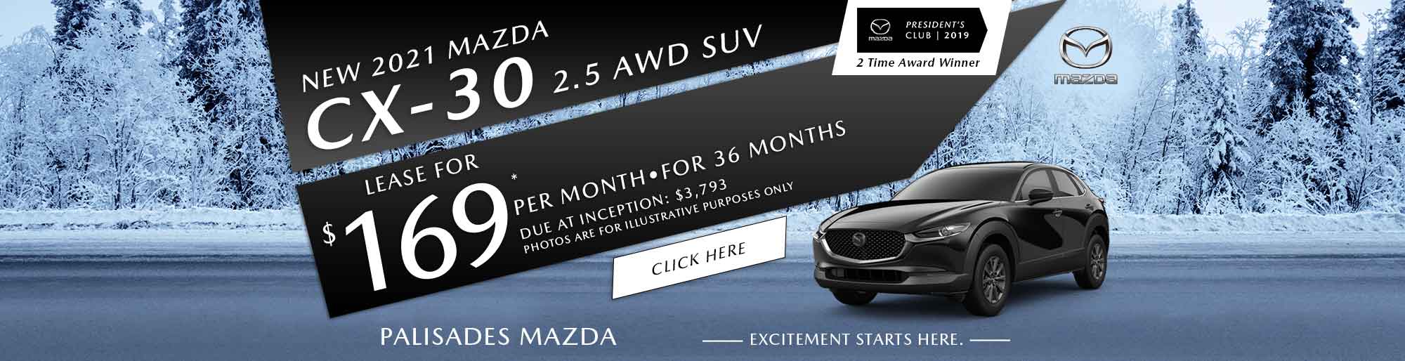Mazda CX-30 lease deal image