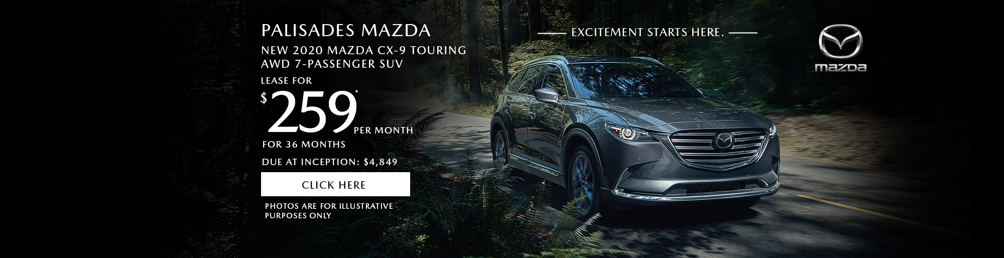 Mazda CX-9 lease deal image