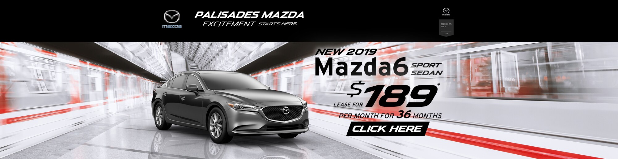 Mazda6 lease deal image