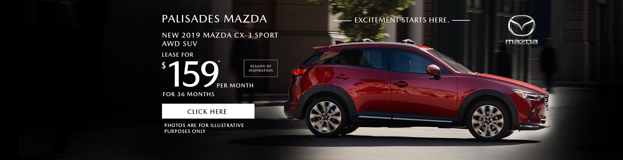 Mazda CX-3 lease deal image