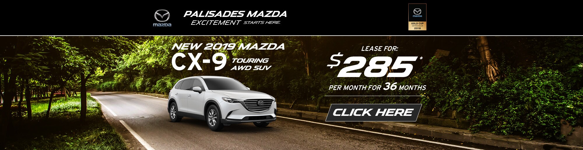 Mazda CX-9 lease deal image