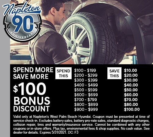 $100 Bonus Discount