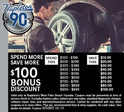 $100 Bonus Discount