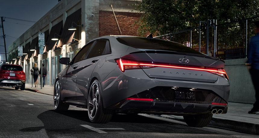 2021 Elantra Taillights