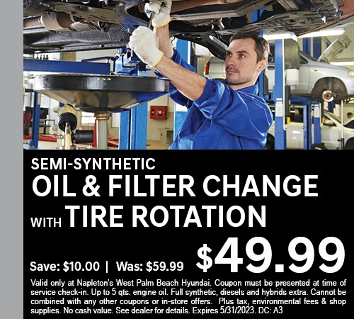 Semi-Synthetic Oil and Filter Change