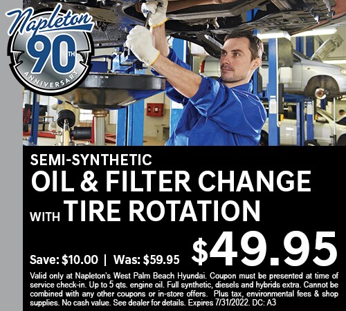 Semi Synthetic Oil and Filter Change Coupon