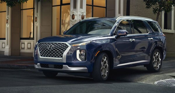 Blue Hyundai Palisade West Palm Beach Florida
