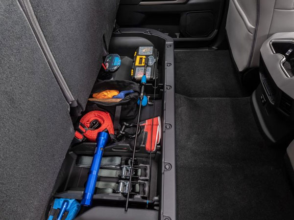 2022 Toyota Tundra Rear Under Seat Storage