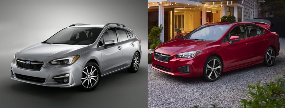 2017-Impreza hatchback and sedan