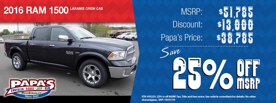 2016 Dodge Ram 1500 Discounted and on sale #55225.jpg