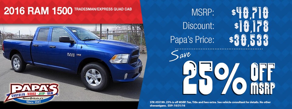2016 Dodge Ram 1500 Discounted and on sale #55199.jpg