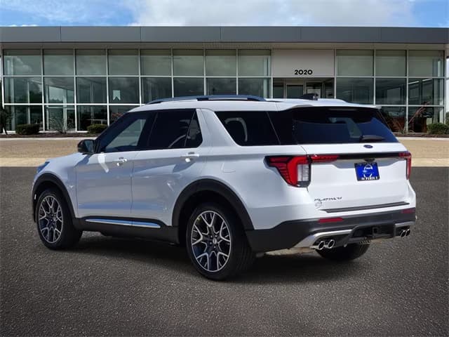 2025-paris-ford-explorer-left-view.jpg left view of ford explorer suv compared to all ford suvs in midland, tx