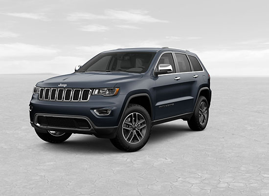 A blue 2019 Jeep Grand Cherokee Limited