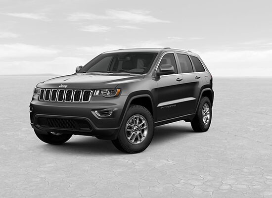 A black 2019 Jeep Grand Cherokee Laredo E