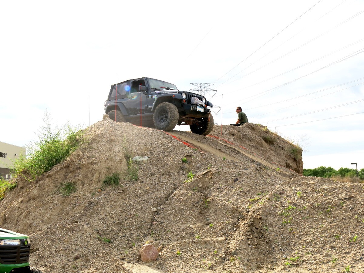 Jeep Wrangler on Hilltop