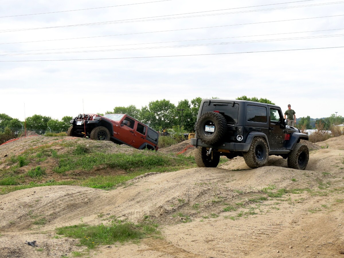 Red and Black Wranglers