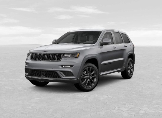 A silver 2019 Jeep Grand Cherokee High Altitude