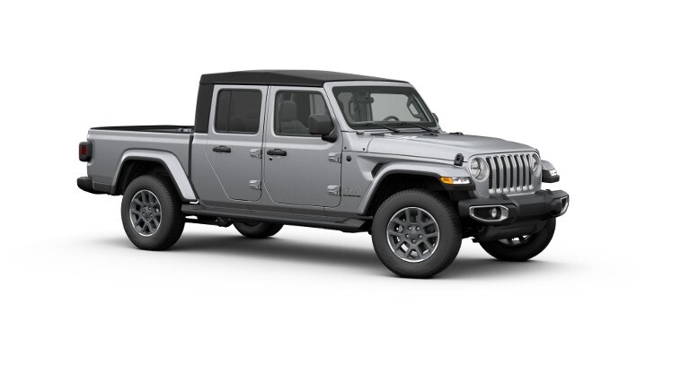 Silver 2020 Jeep Gladiator Overland