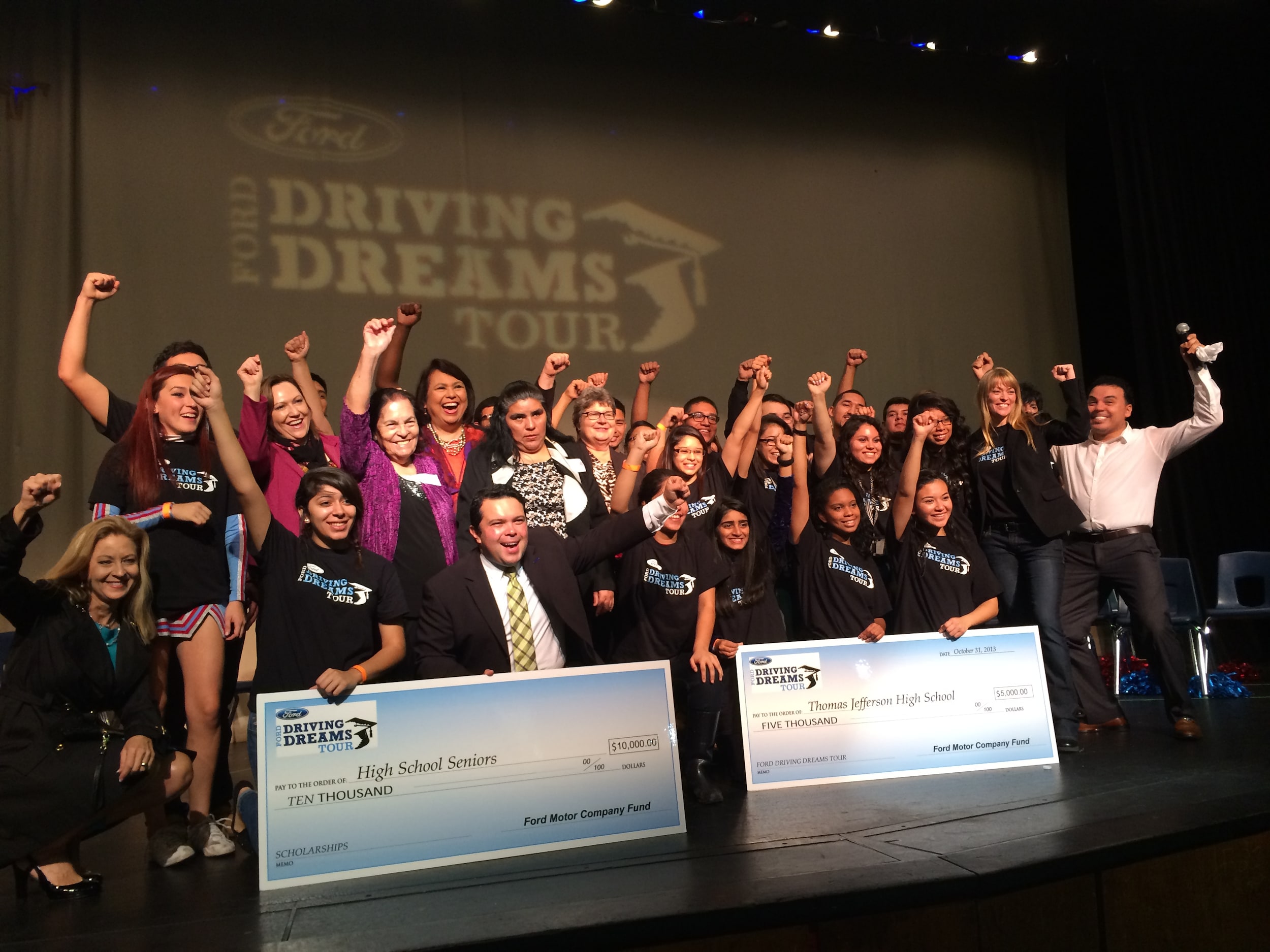 Ford Driving Dreams North Texas Ford Dealers Scholarship program.JPG