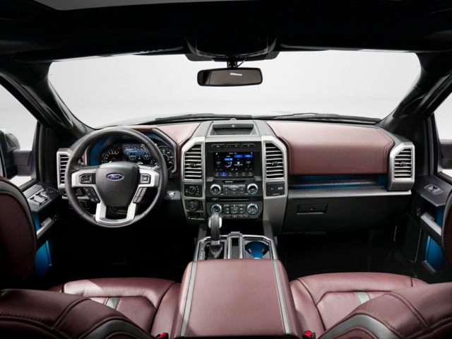 F-150 interior