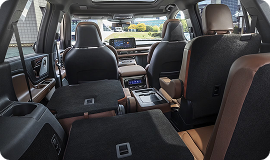 PowerFold® third-row seat