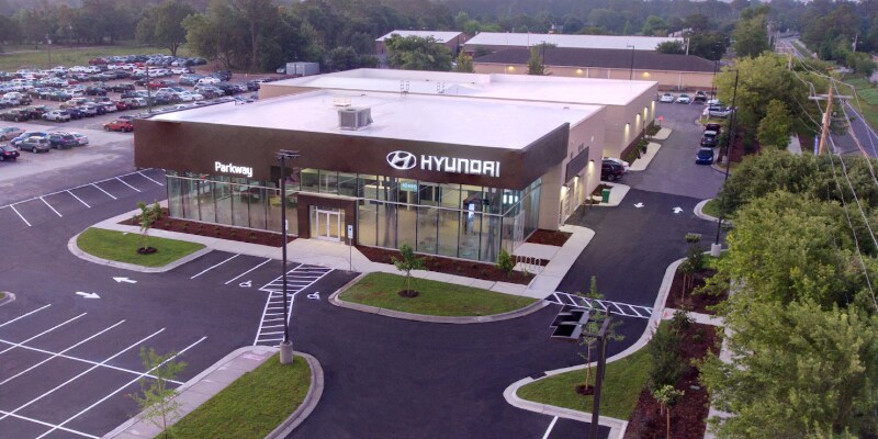 Parkway Hyundai Storefront