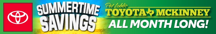 Pat Lobb Toyota of McKinney Summertime Savings.png