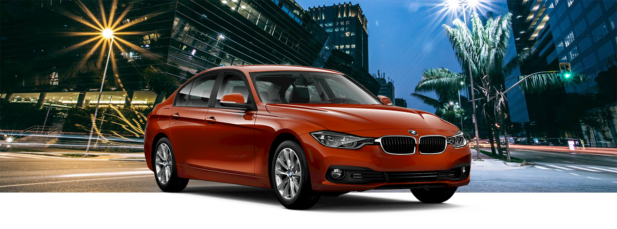 2018 BMW 3 Series with background