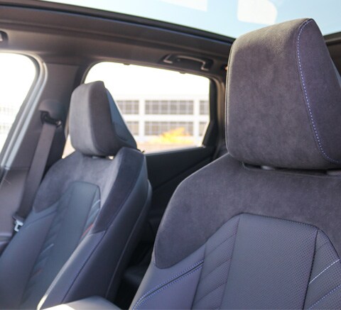 026 BMW X3 interior seating with premium leather upholstery, ergonomic design, and spacious comfort.