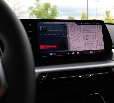 The 2026 BMW Operating System 9 interface displaying the updated digital dashboard and infotainment screen.