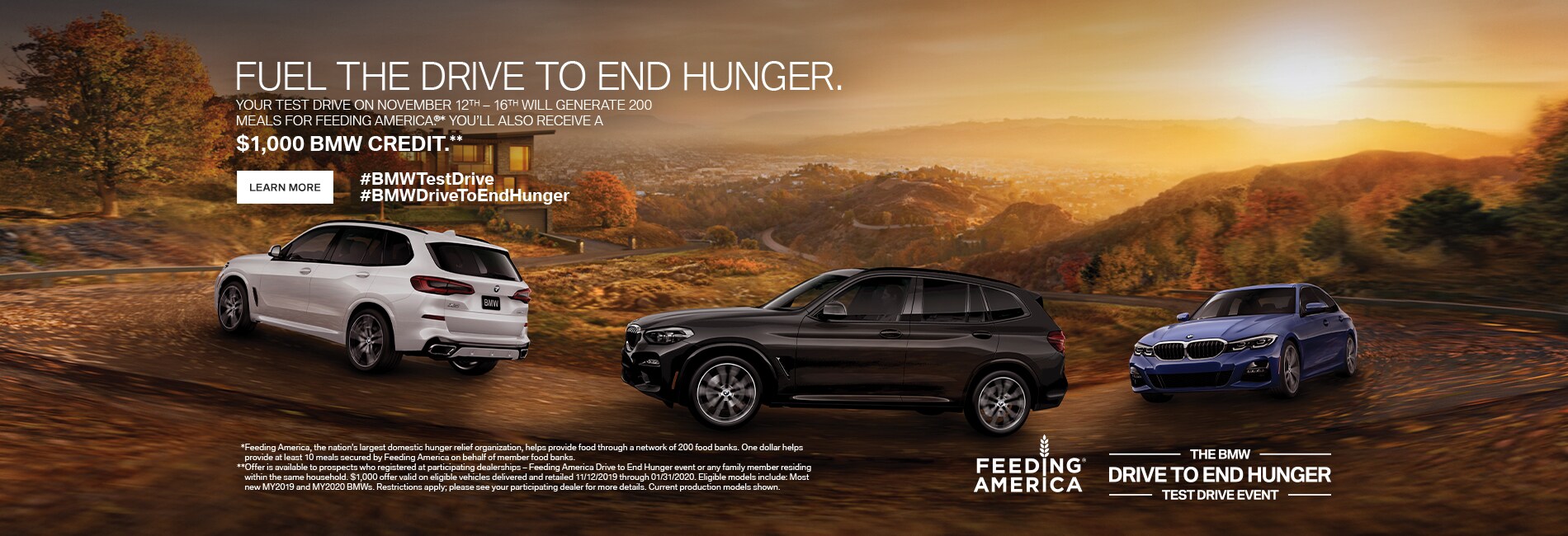 BMW Fuel the Drive to End Hunger