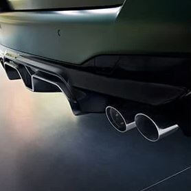 2022 BMW M5 Sedan Exhaust Tips