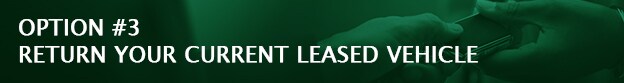 Return your current leased vehicle at Patrick Cars in Schaumburg and Naperville IL