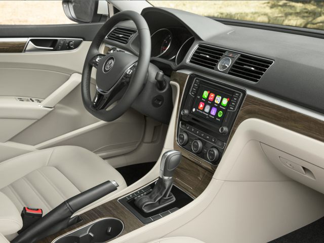 New VW Passat White & Black Interior
