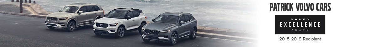 Patrick Volvo Cars : 2015-2019 Volvo Excellence Award Recipient