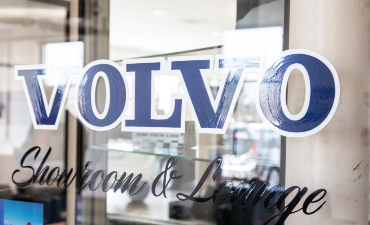 Patrick Volvo showroom door