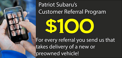 Patriot Subaru Customer Referral.gif