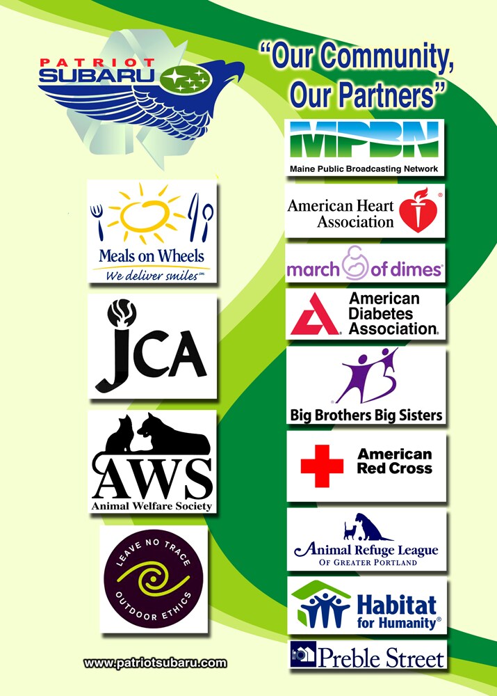 Patriot Subaru Charity Banner 2012.jpg