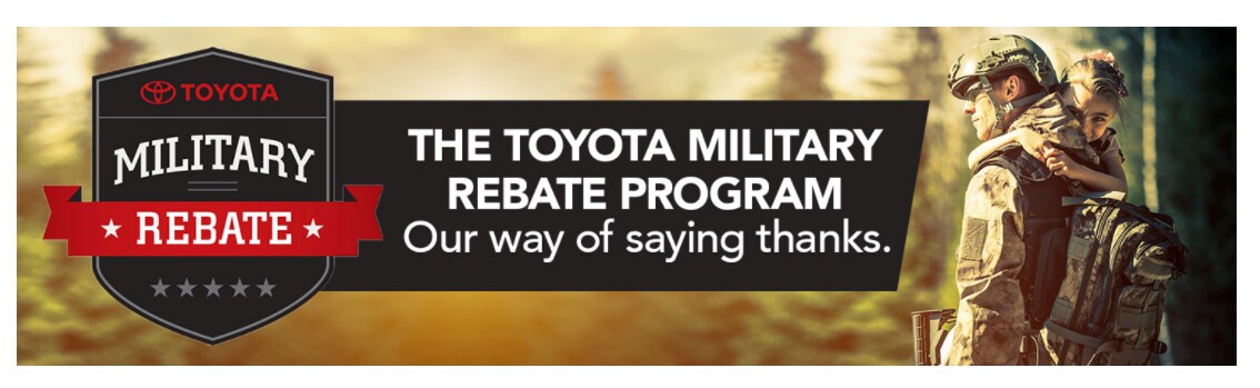 Toyota Military Rebate Program