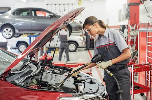 Service at Shapen Toyota