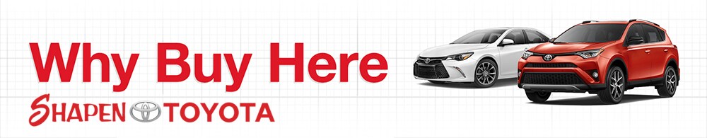 Why Buy at Shapen Toyota