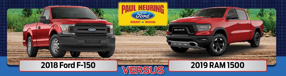 2018 Ford F-150 vs. 2019 Ram 1500
