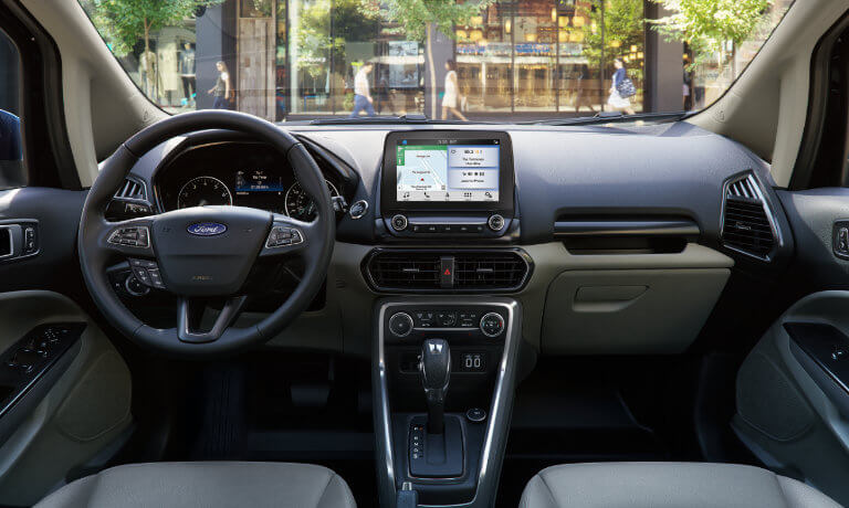 2019 Ford EcoSport inteior infotainment view