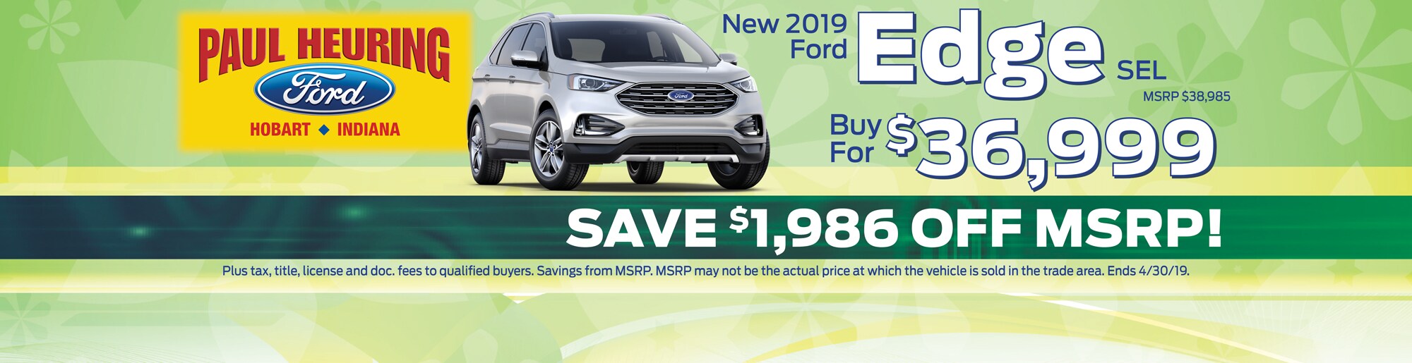 2019 Ford Edge SEL