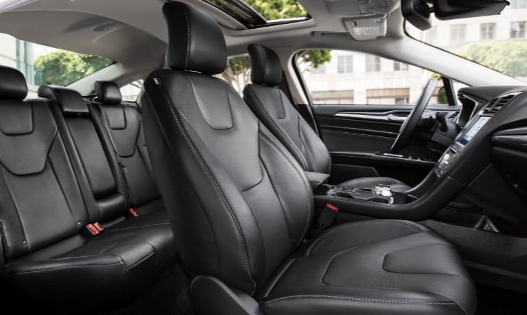 2020 Ford Fusion interior seating view