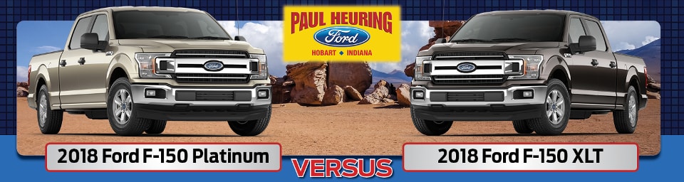 2018 Ford F-150 Platinum vs. XLT