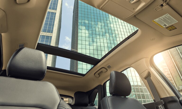 2020 Ford Escape interior sunroof