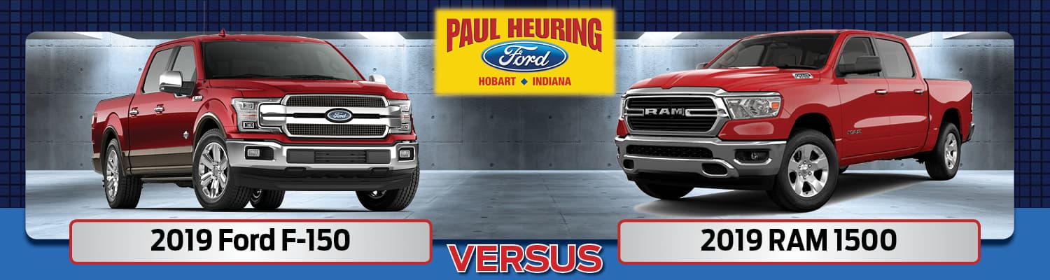 2019 Ford F-150 vs Ram 1500 2019 Ford F-150 vs Ram 1500