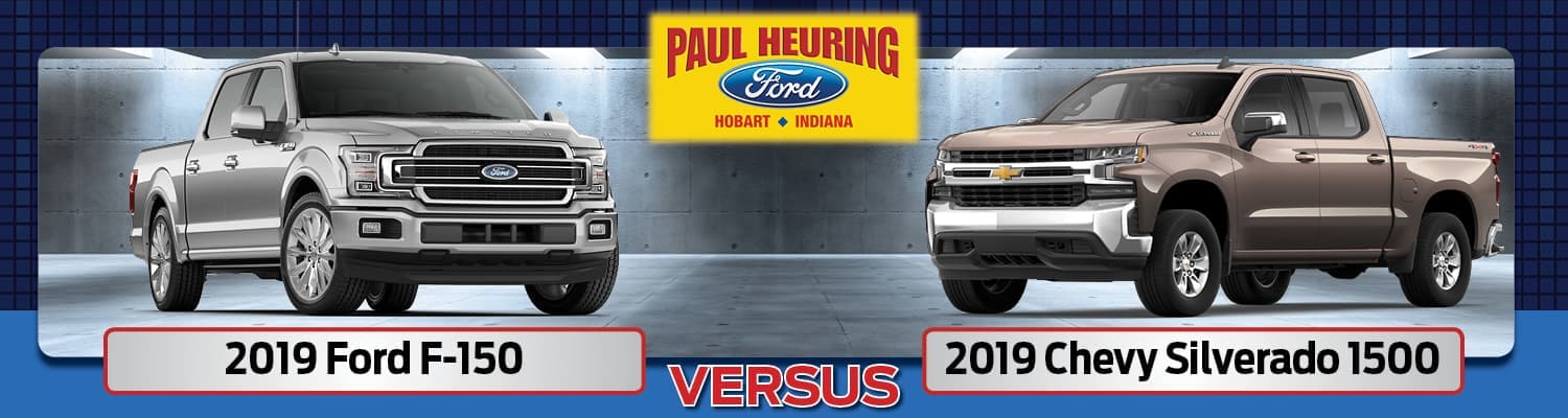 2019 Ford F-150 vs. 2019 Chevy Silverado 1500 2019 Ford F-150 vs. 2019 Chevy Silverado 1500