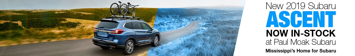 2019 Subaru Ascent Now Available at Paul Moak Subaru